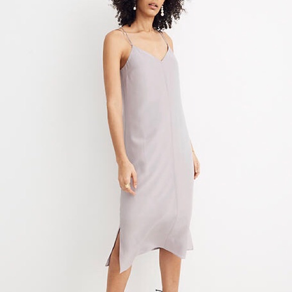 Madewell Dresses & Skirts - NWT Madewell midi silk slip dress